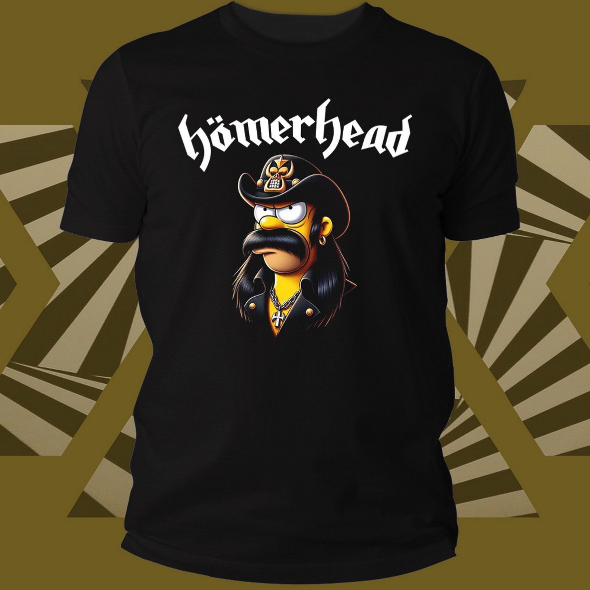 REX0166-Homerhead-Lemmy-CloseUp-Black-TS REX0166-Homerhead-Lemmy-CloseUp-Black-TS