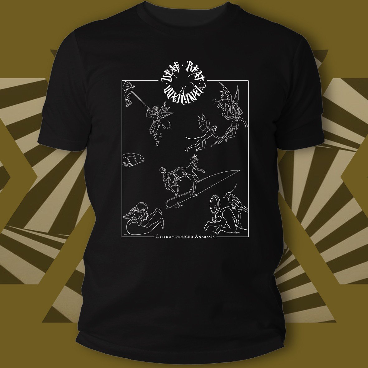 RCK0276-DeafBeatVanguard-LibidoInducedAnabis-Black-TS RCK0276-DeafBeatVanguard-LibidoInducedAnabis-Black-TS